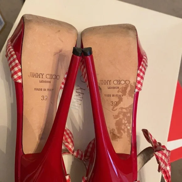 Jimmy Choo Icons Stiletto Sandals - Picture 5 of 6